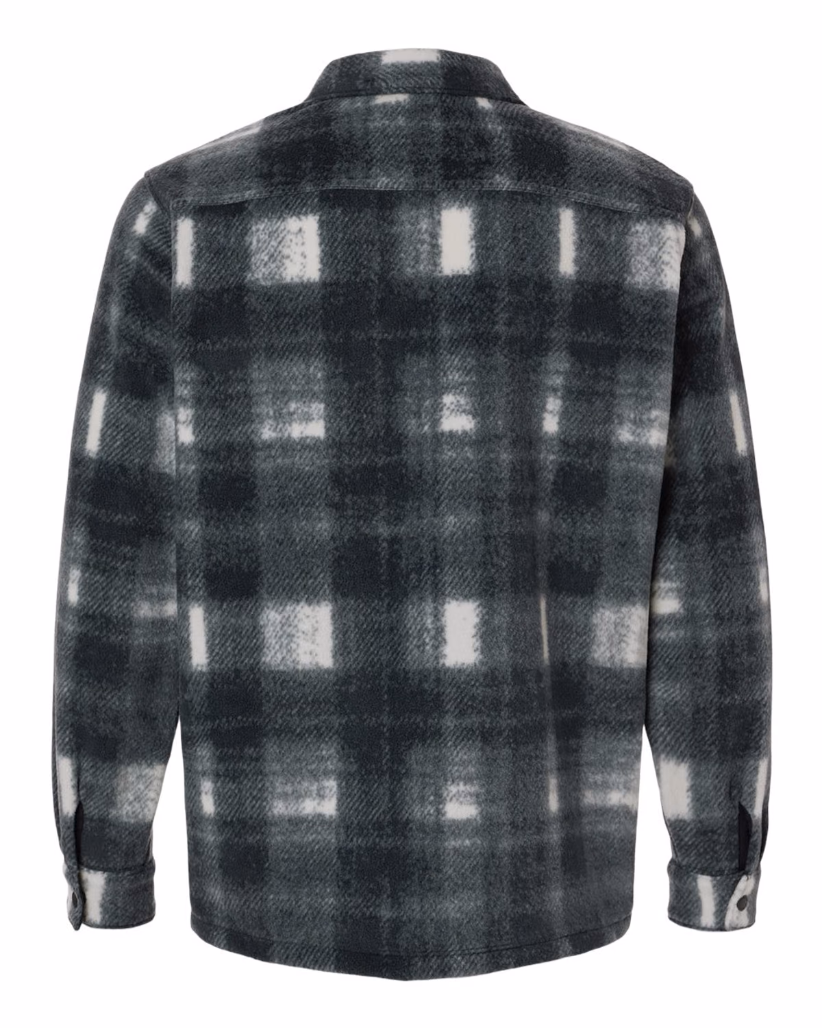 Custom Columbia Men's Steens Mountain™ Printed Shirt Jacket II - Chalk Omblur - back