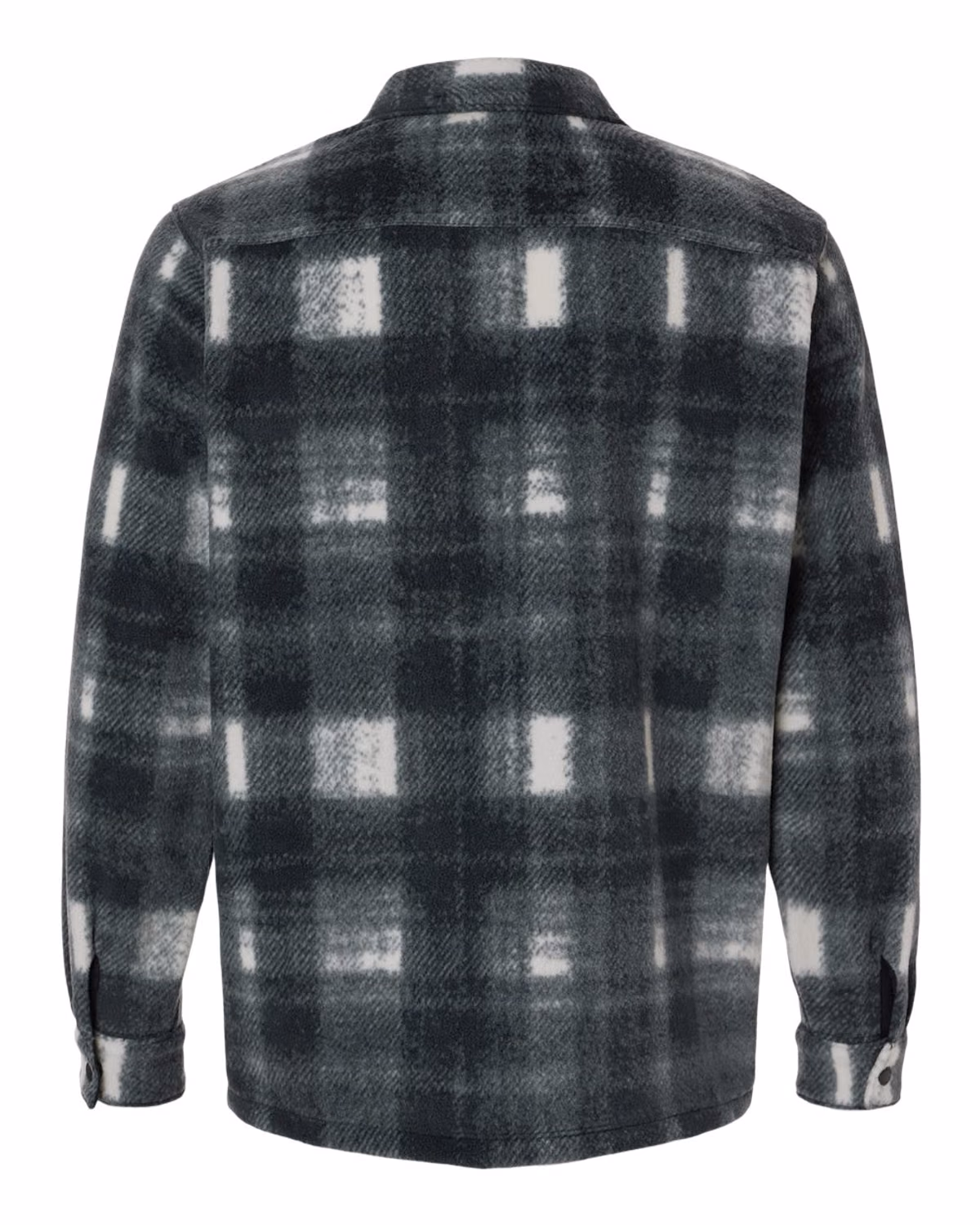 Custom Columbia Men's Steens Mountain™ Printed Shirt Jacket II - Chalk Omblur - back