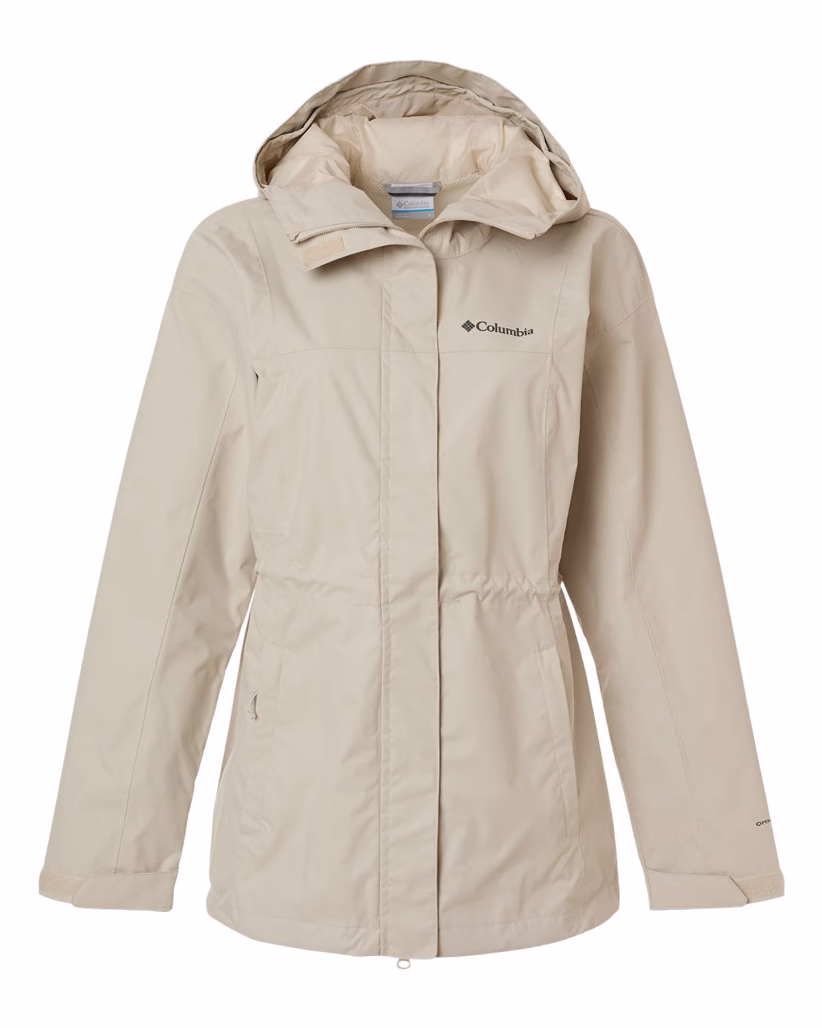 Custom Columbia Women's Hikebound™ II Long Jacket - Dark Stone - front