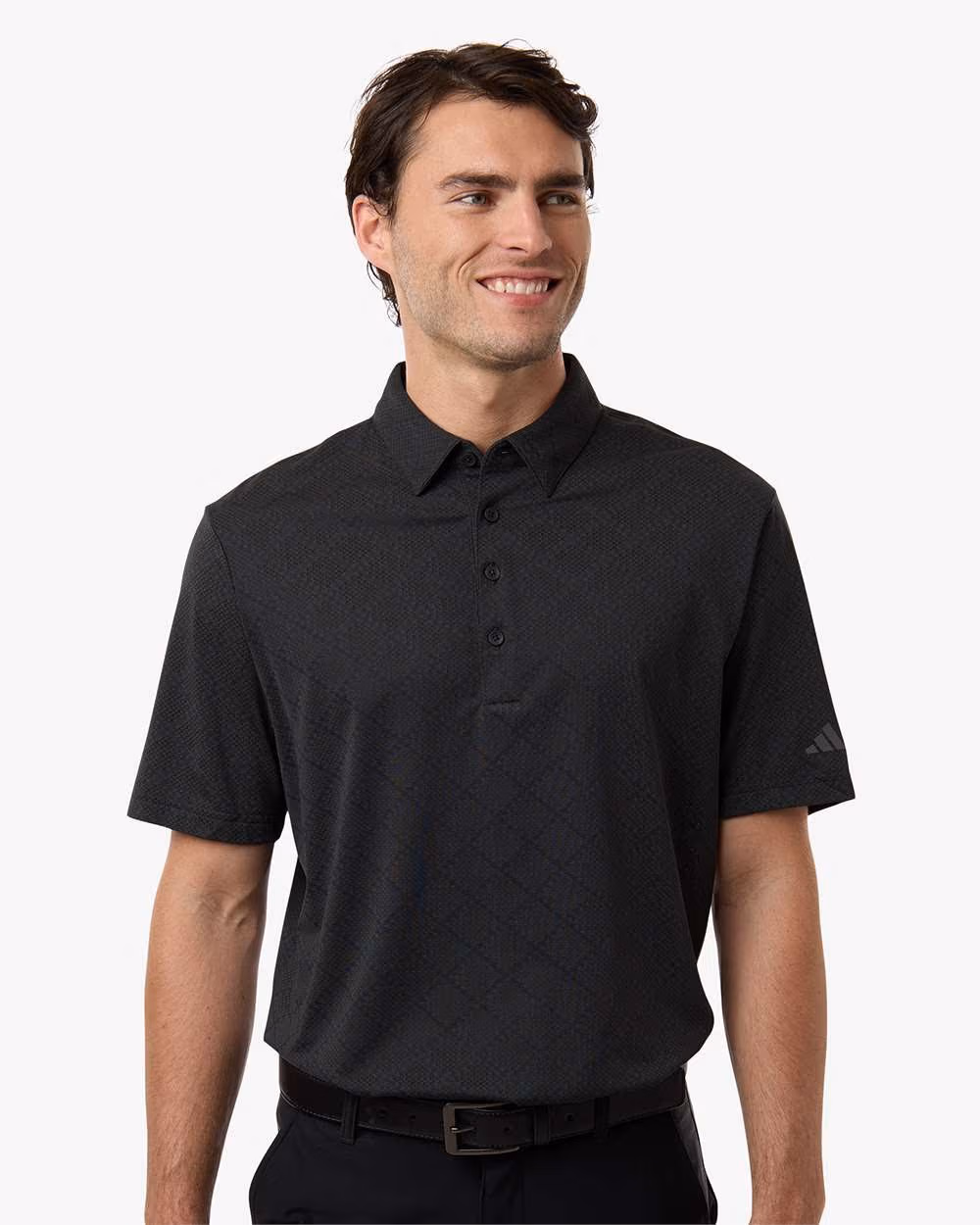 Custom Adidas Men's Ultimate365 Jacquard Polo