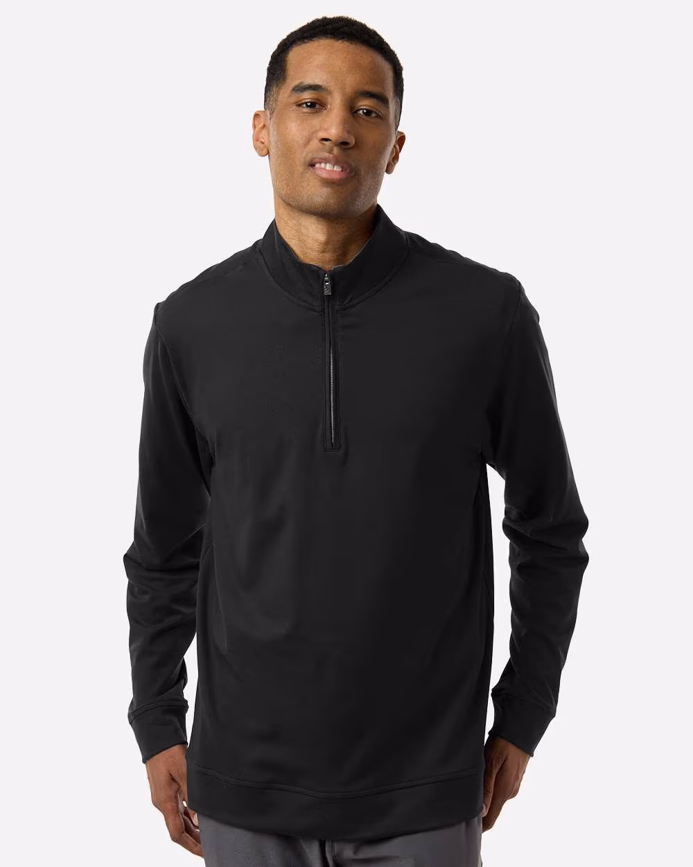 Custom Adidas Men's Ultimate365 Classic Quarter-Zip Pullover