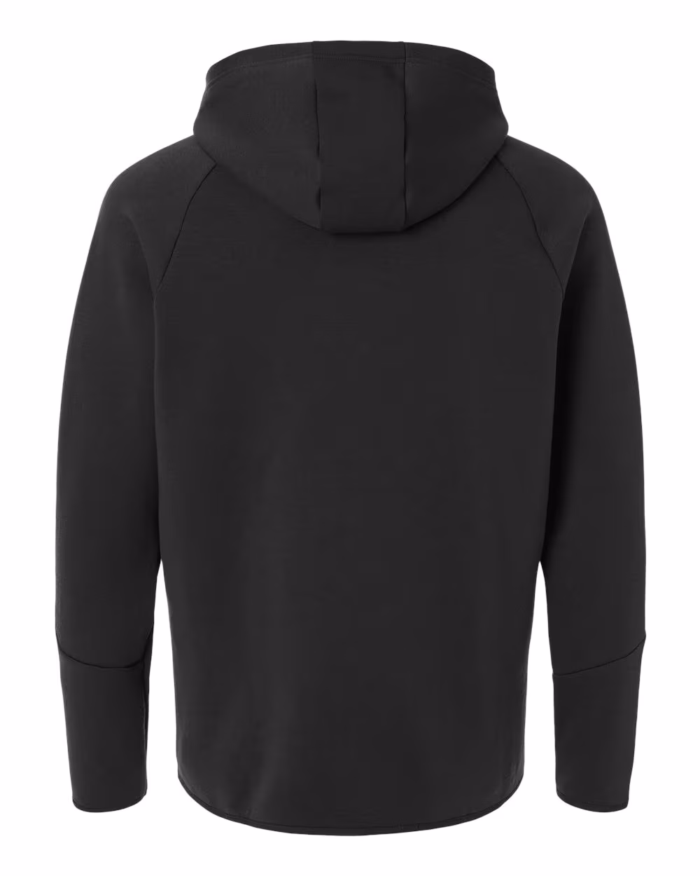 Custom Under Armour Men's Unstoppable Fleece Full-Zip - Black/ Black flat back