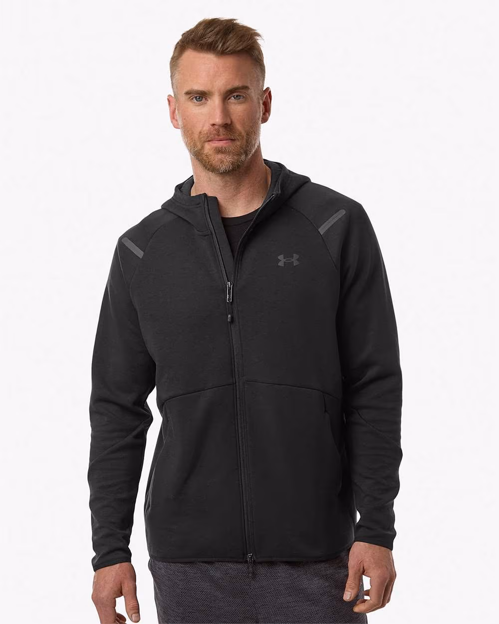 Custom Under Armour Men's Unstoppable Fleece Full-Zip