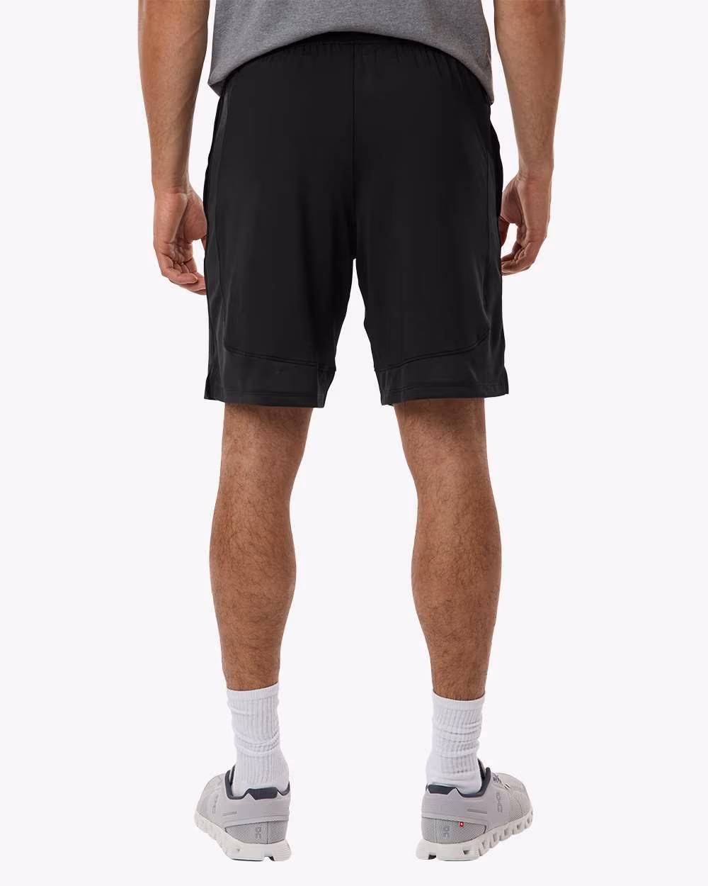 Custom Under Armour Men's Tech Vent 9" Shorts - Black/ Castlerock back