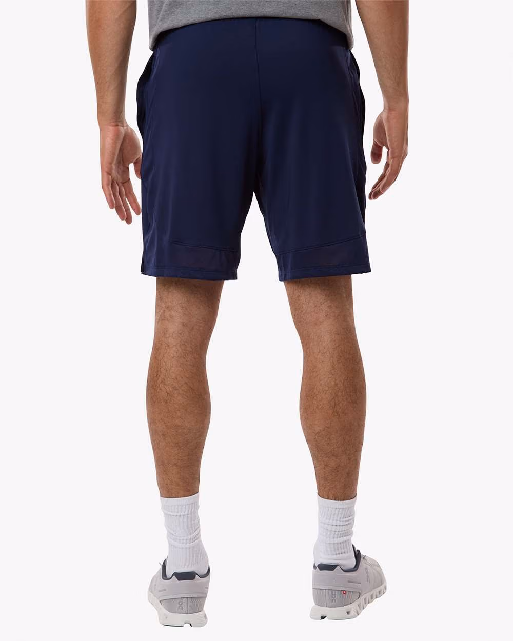 Custom Under Armour Men's Tech Vent 9" Shorts - Midnight Navy/ White back