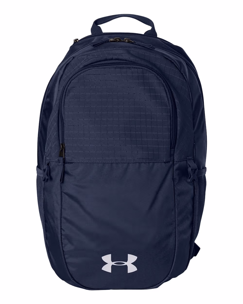 Custom Under Armour All Sport Backpack - Midnight Navy/ White front