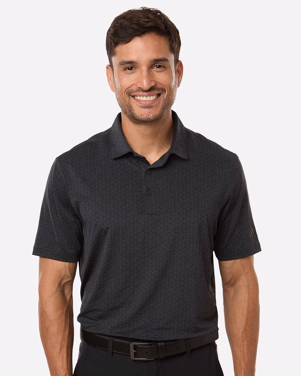 Custom Adidas Men's Ultimate365 Mesh Tango Print Climacool Polo