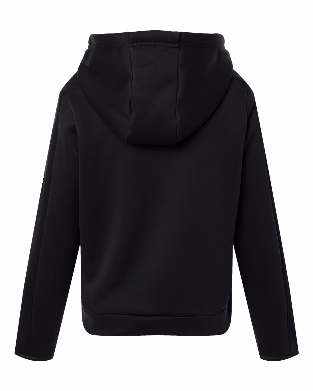 Custom Under Armour Women's Armour Fleece Pro Hooded Full-Zip - Black/ White back
