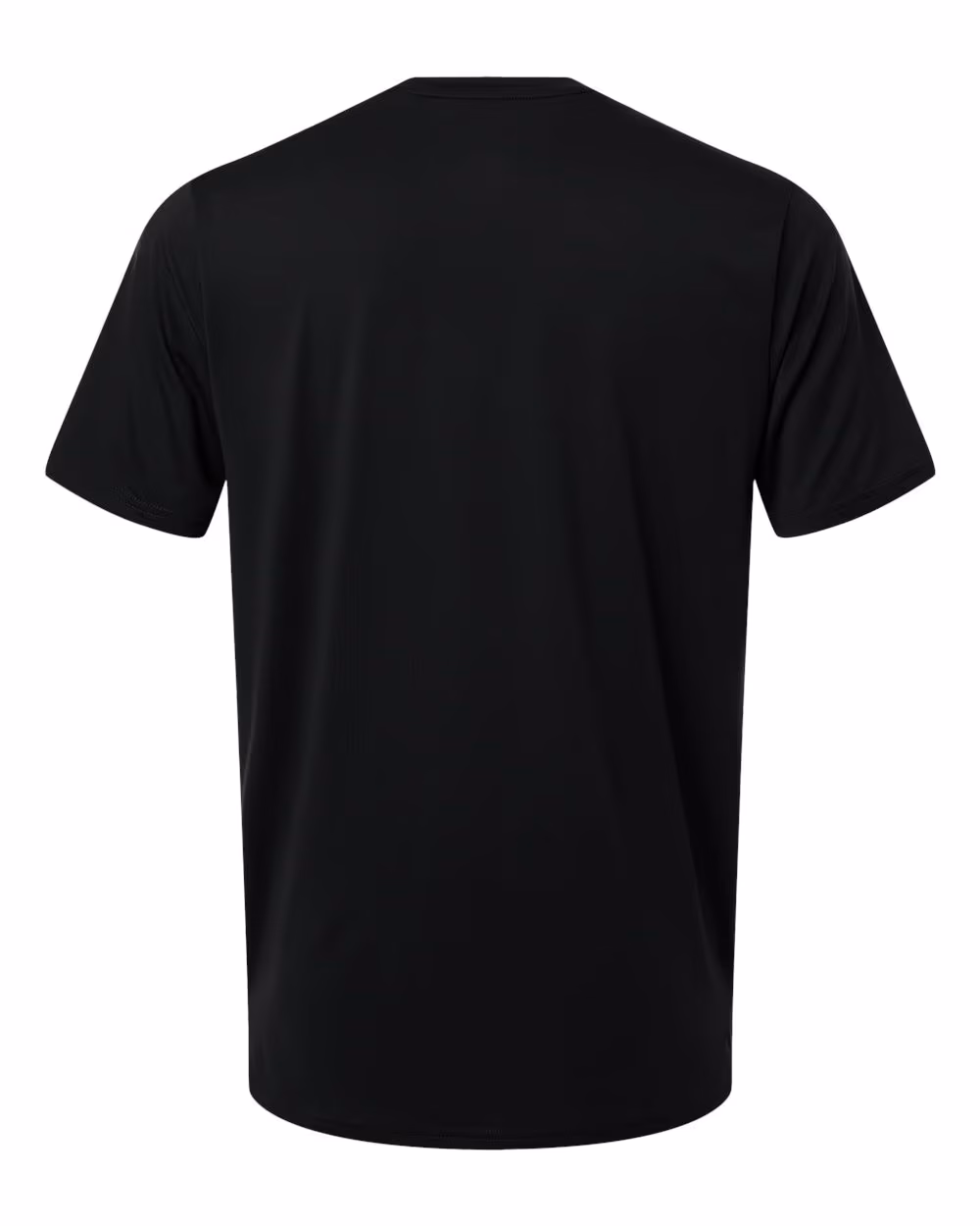 Custom Under Armour Men's Team Vanish T-Shirt - Black/ White flat back