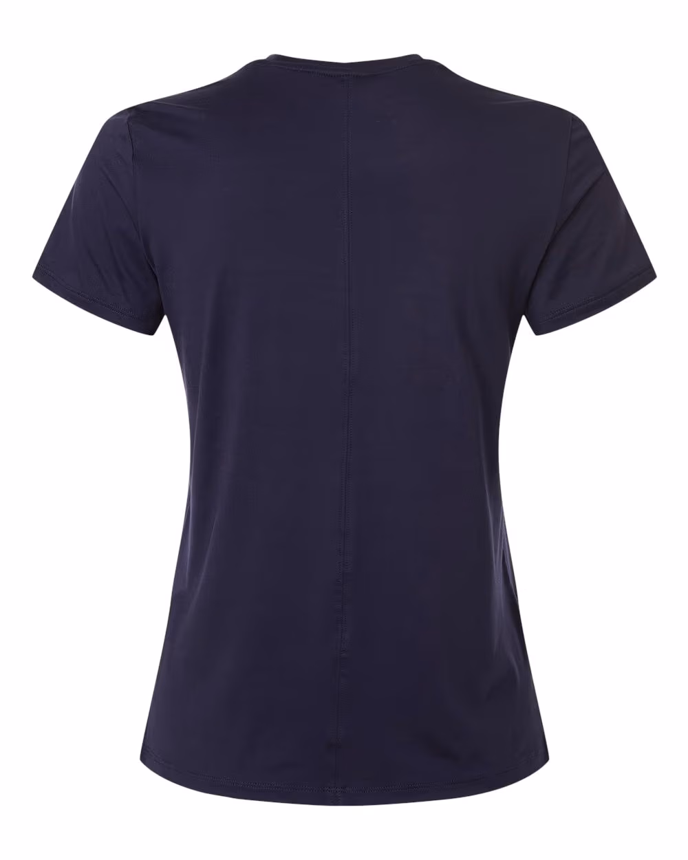 Custom Under Armour Women’s Vanish T-Shirt - Midnight Navy/ White flat back