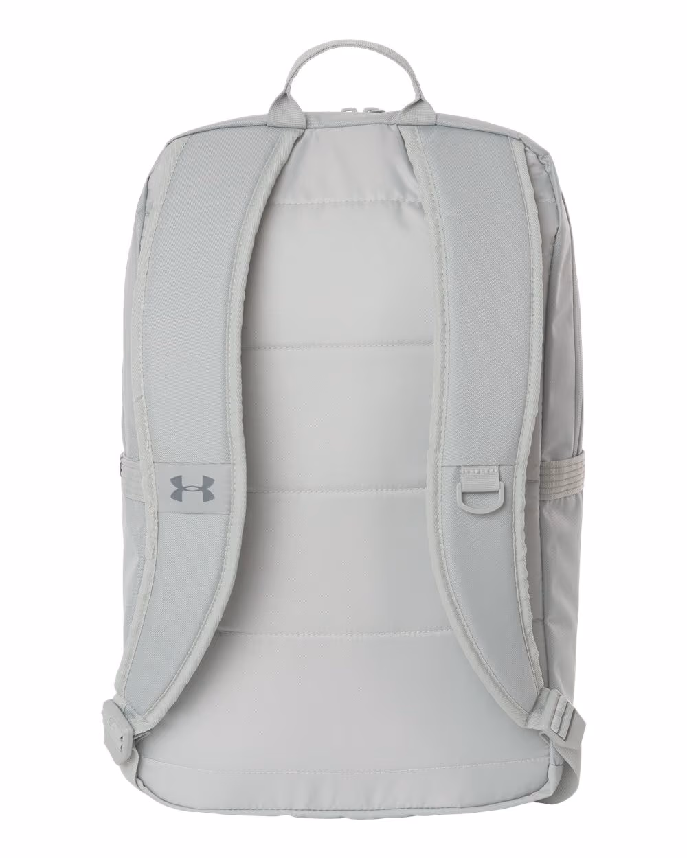 Custom Under Armour Triumph Campus Backpack - Titanium/ Titanium/ Clay Green back