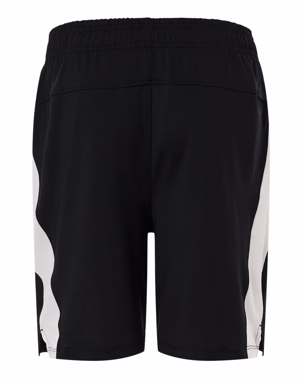 Custom Under Armour Youth Tech Vent Short - Black/ White back