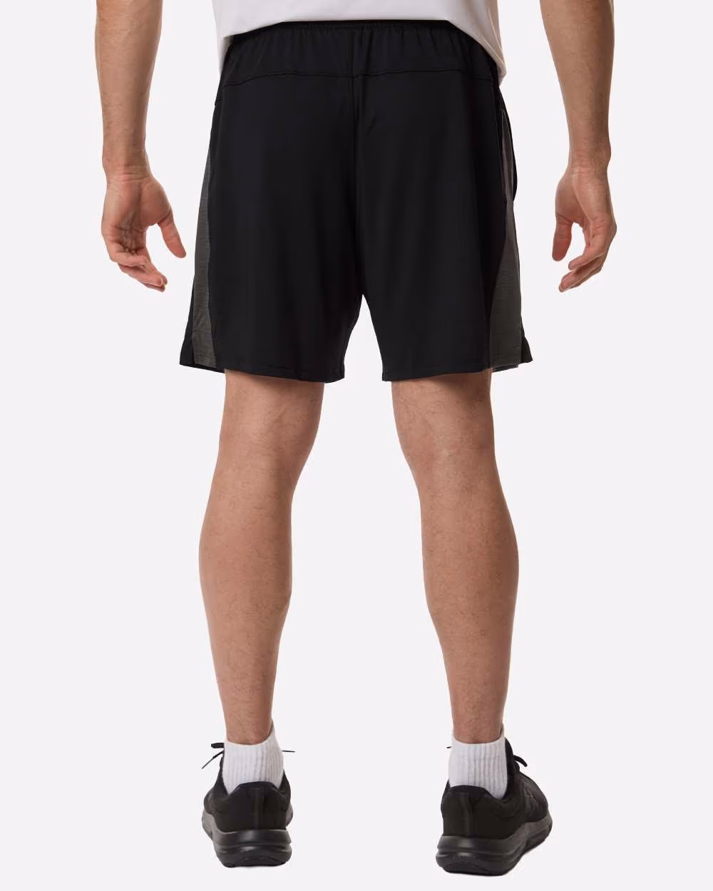 Custom Under Armour Men’s Tech Vent 7" Shorts - Black/ Pitch Grey back