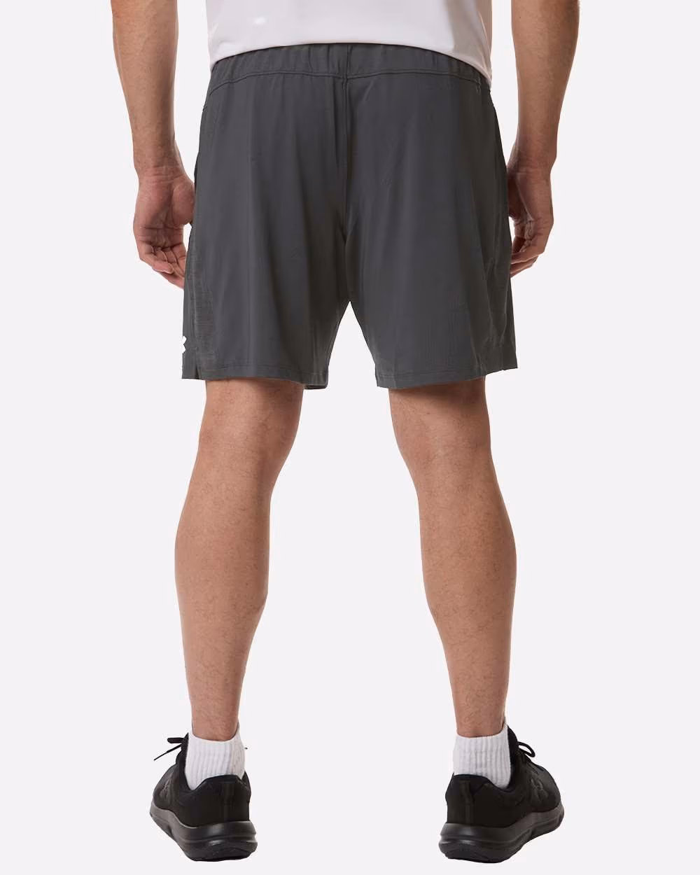 Custom Under Armour Men’s Tech Vent 7" Shorts - Castlerock/ Castlerock back