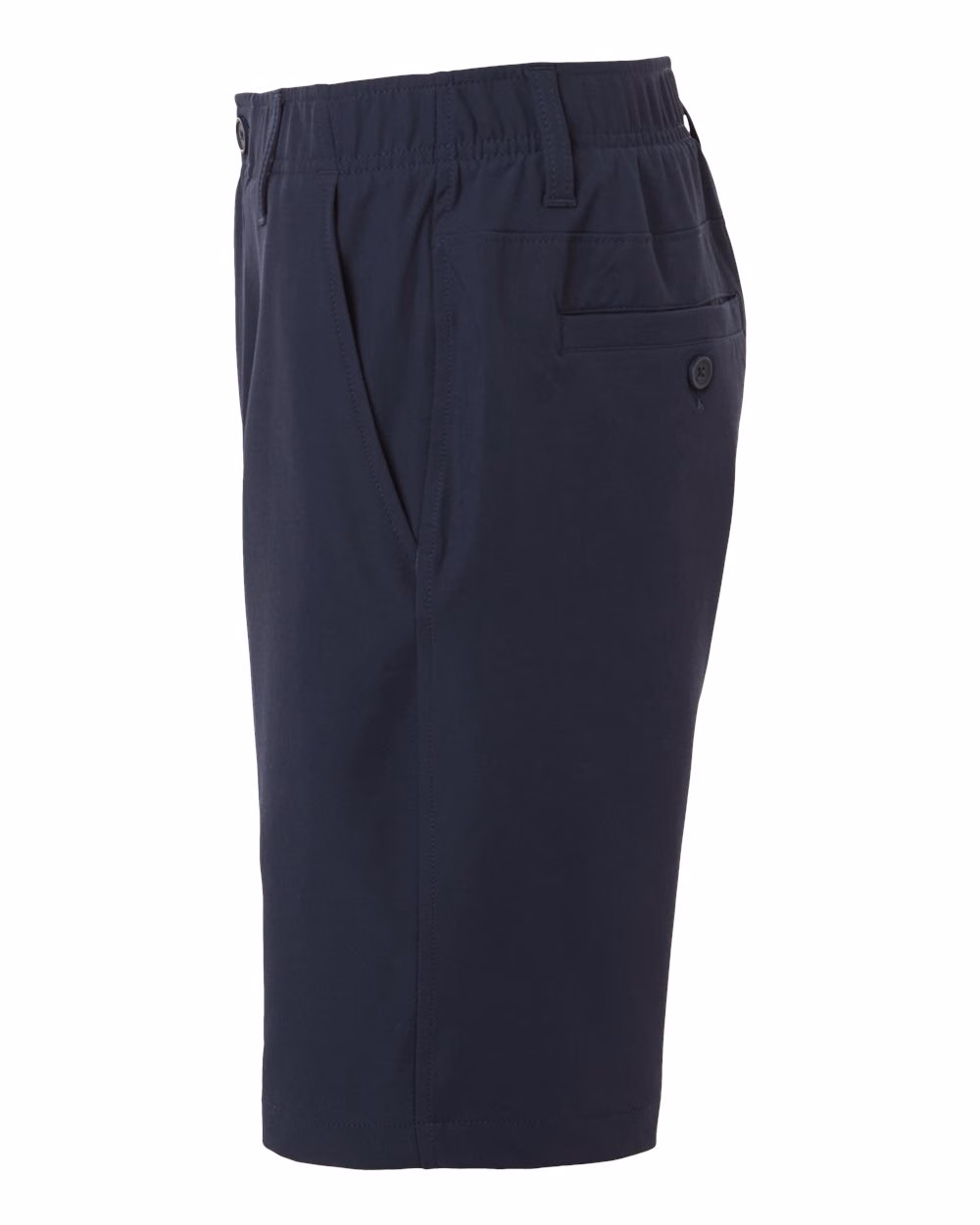 Custom Under Armour Men's Drive 10" Shorts Midnight Navy/ Halo Grey direct side