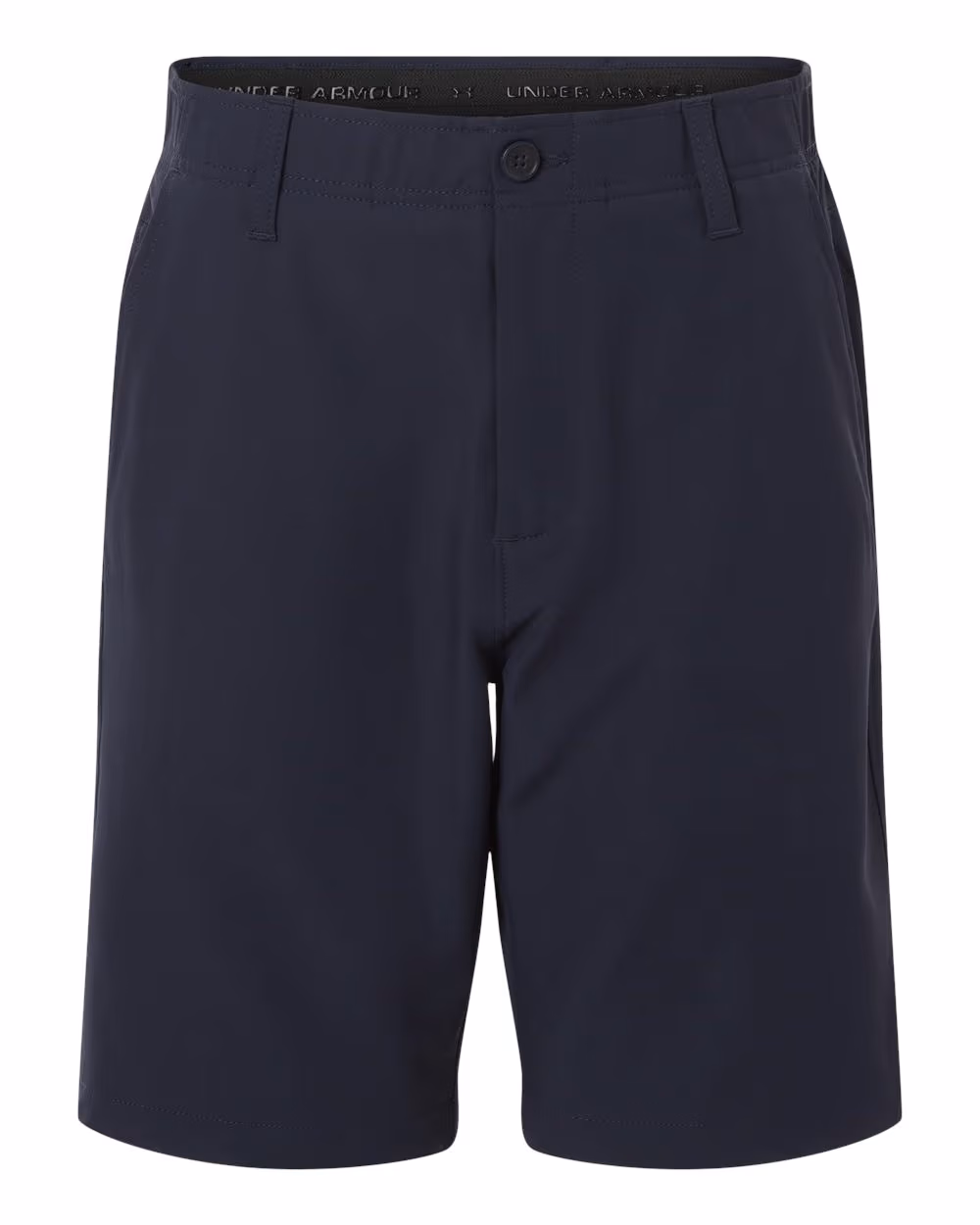 Custom Under Armour Men's Drive 10" Shorts - Midnight Navy/ Halo Grey front