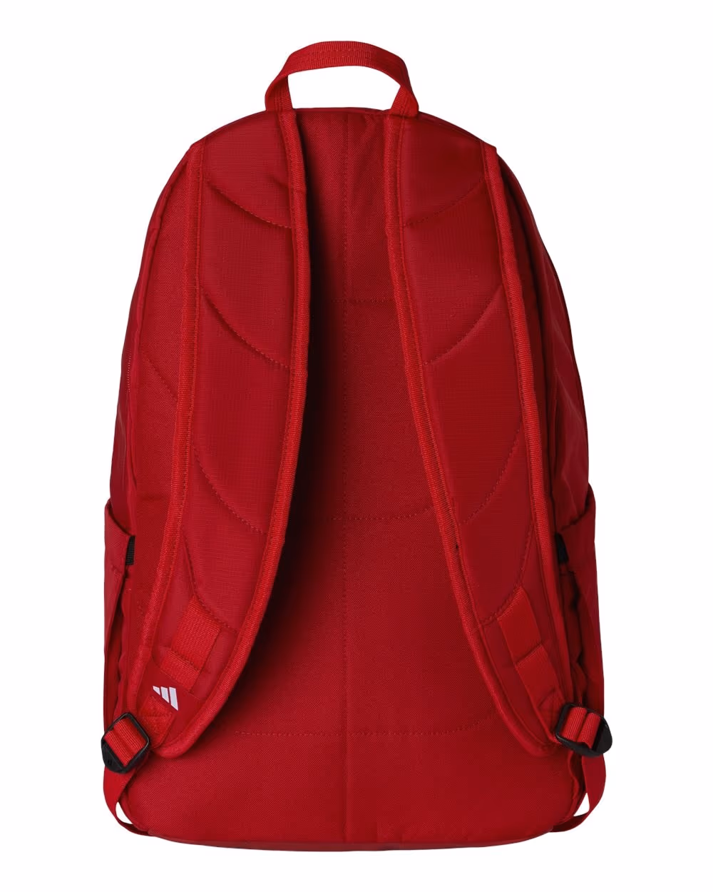 Custom Adidas Defender 5 Backpack - Team Power Red/ White back