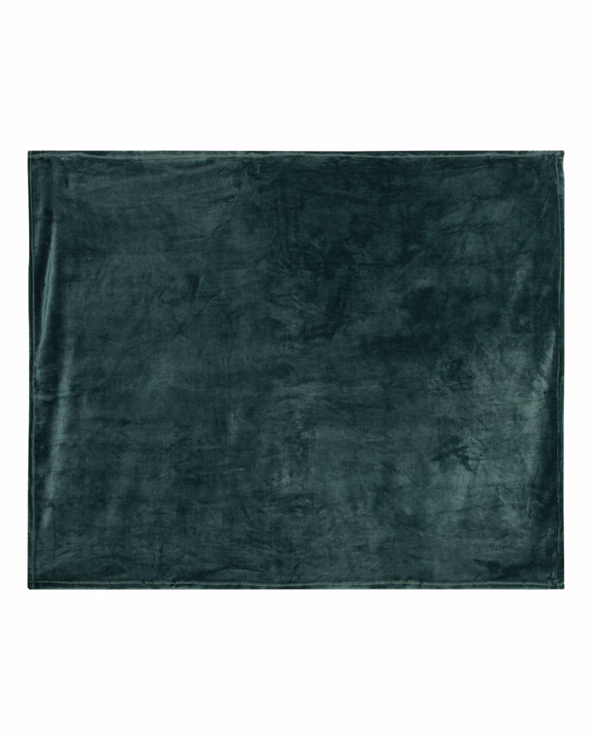 Custom Alpine Fleece Mink Touch Luxury Blanket - Forest - side