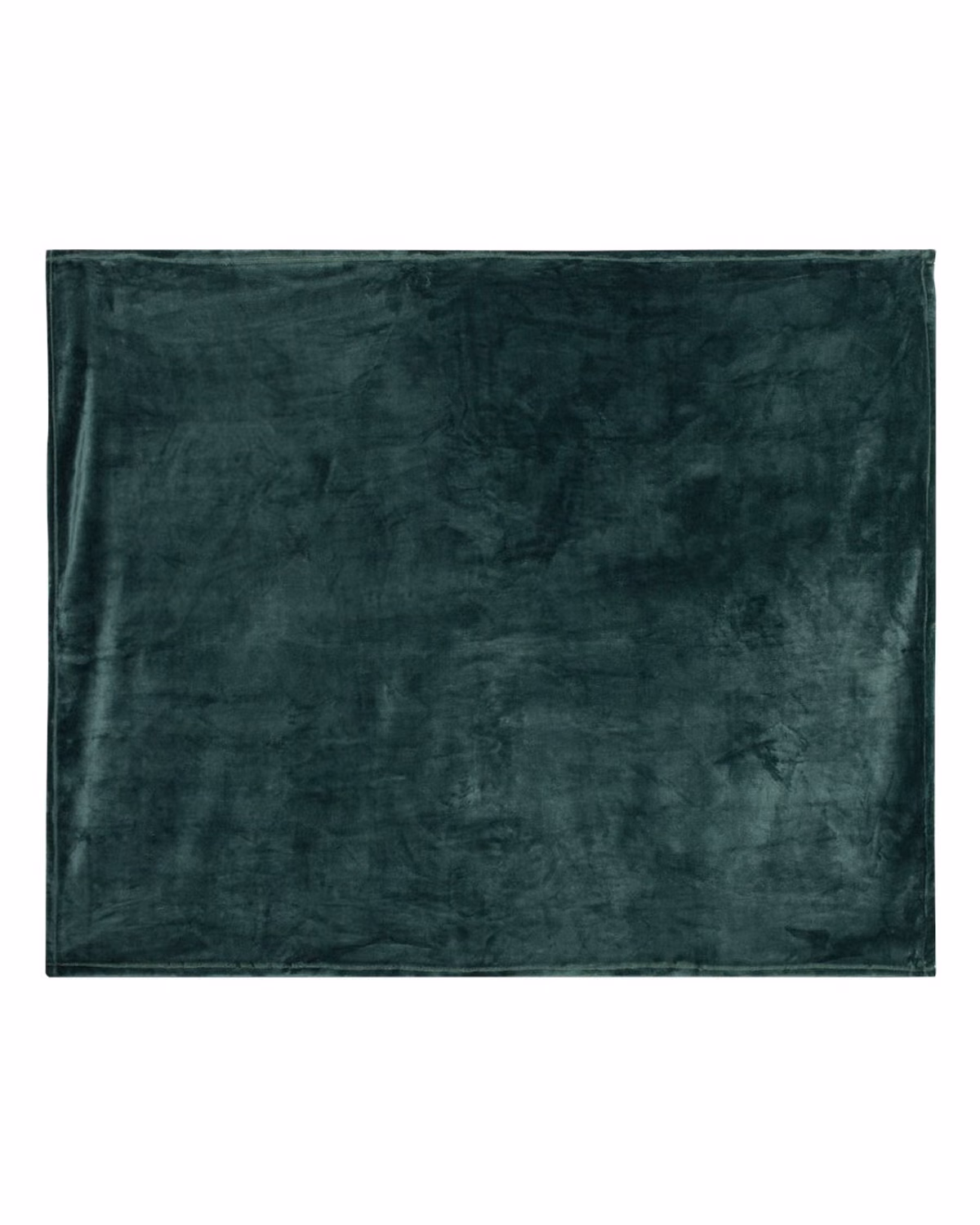 Custom Alpine Fleece Mink Touch Luxury Blanket - Forest - side