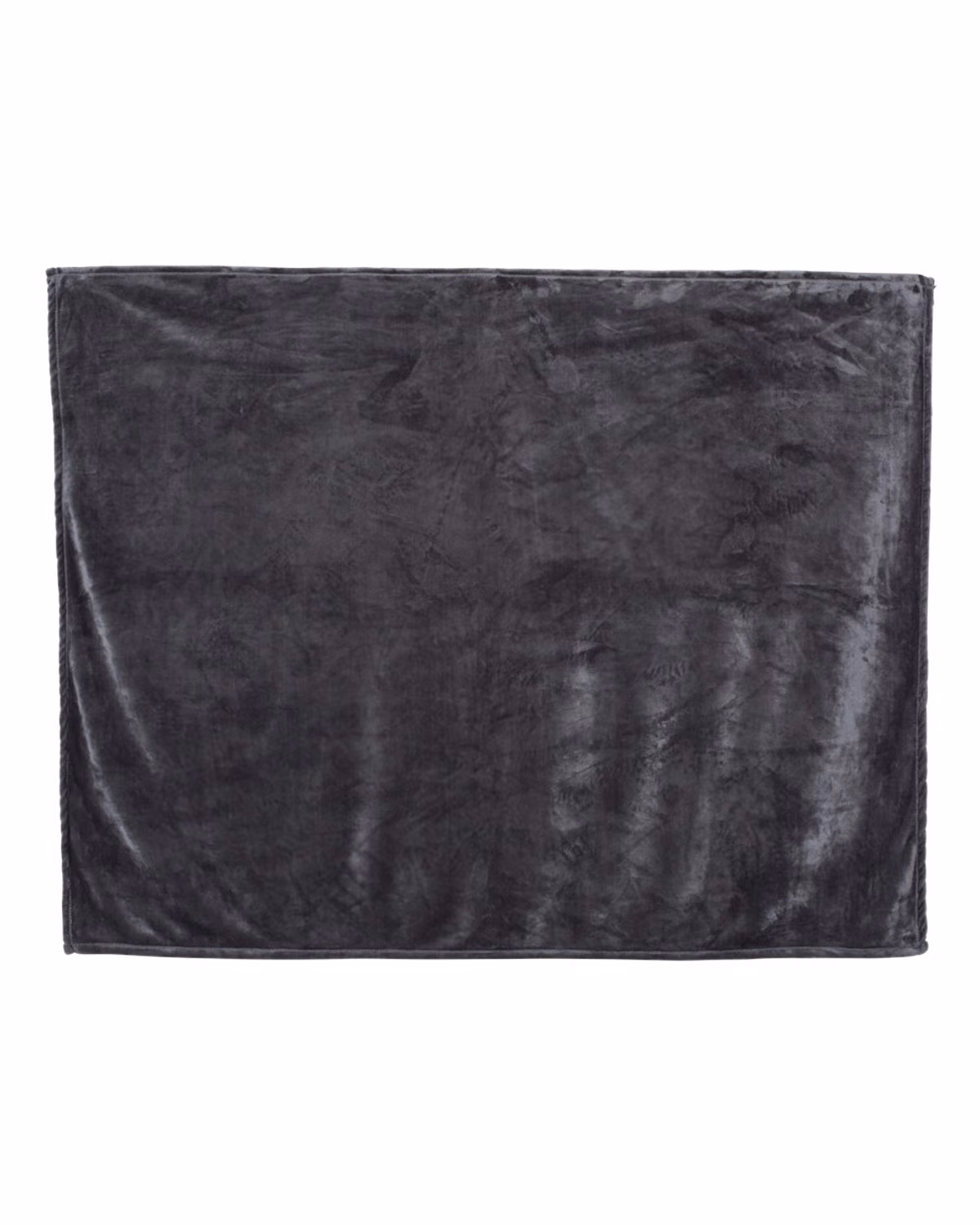 Custom Alpine Fleece Mink Touch Luxury Blanket - Grey - front