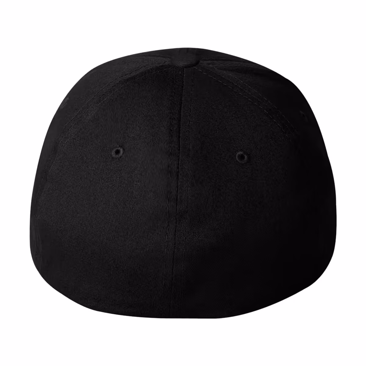 Custom Flexfit V-Flexfit® Cotton Twill Cap - Black back