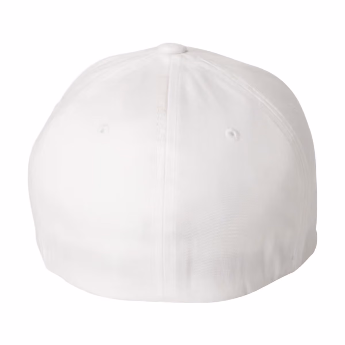 Custom Flexfit V-Flexfit® Cotton Twill Cap - White back