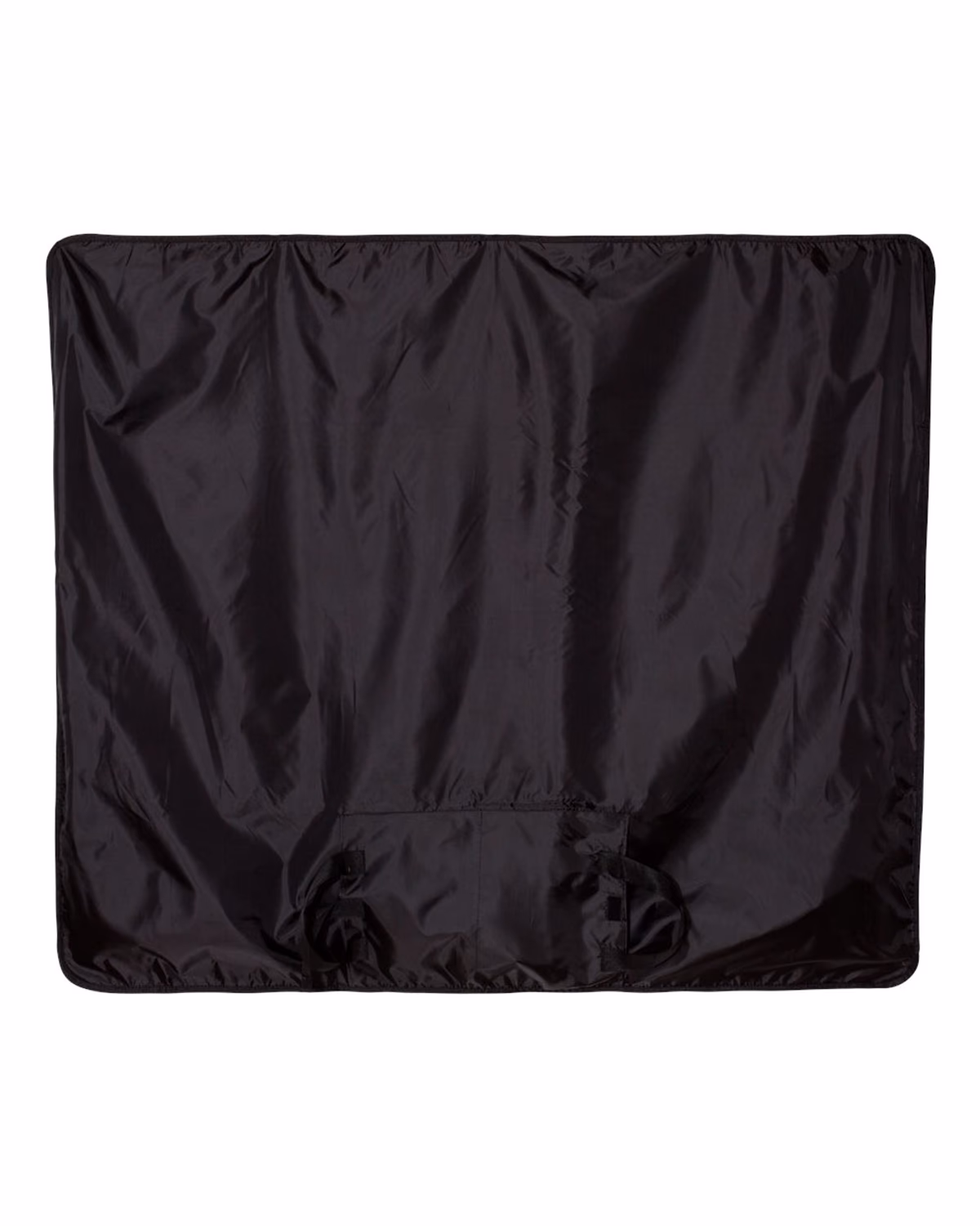 Custom Alpine Fleece Picnic Blanket - Navy - back