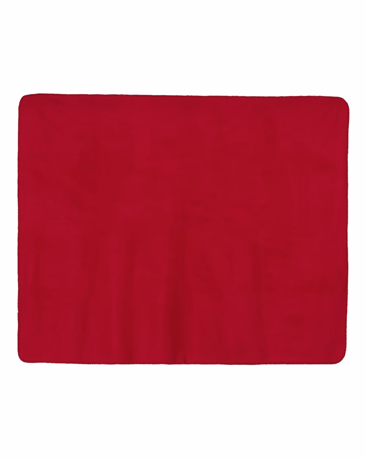 Custom Alpine Fleece Picnic Blanket - Red - front