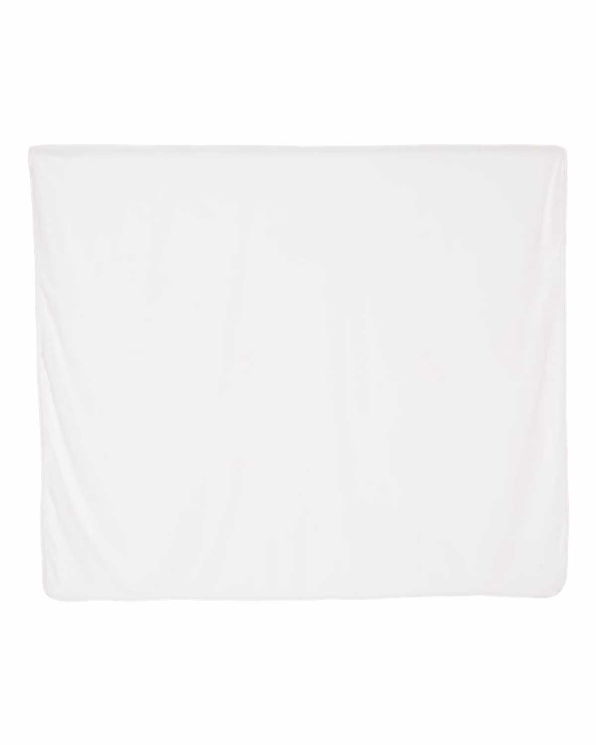 Custom Alpine Fleece Micro Coral Blanket - Cream - back