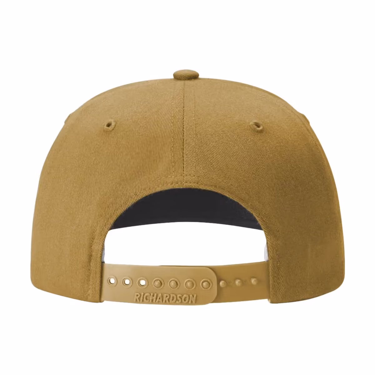 Custom Richardson Twill Back Trucker Cap - Amber Gold back