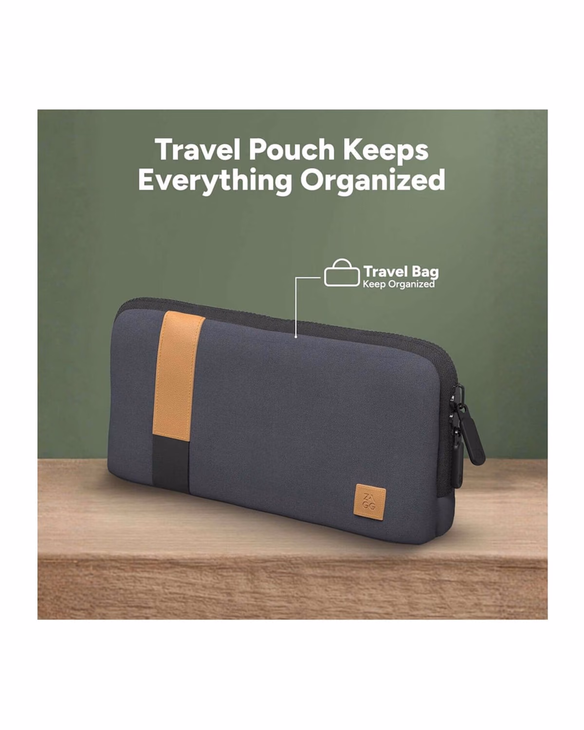 Custom ZAGG Desktop Essential Travel Kit, Black, product detail view