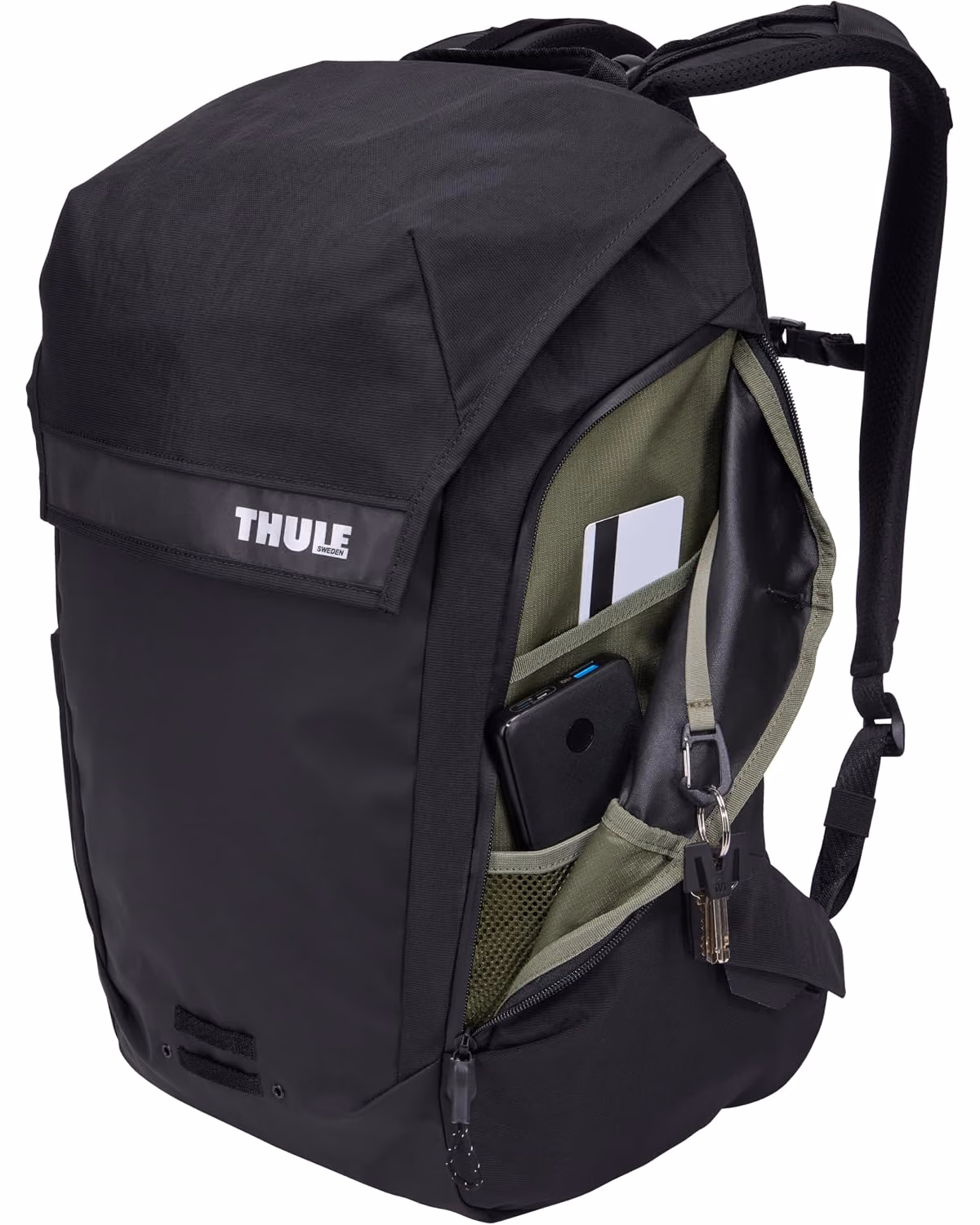 Custom Thule Paramount Bike Commuter Backpack 28L, Black