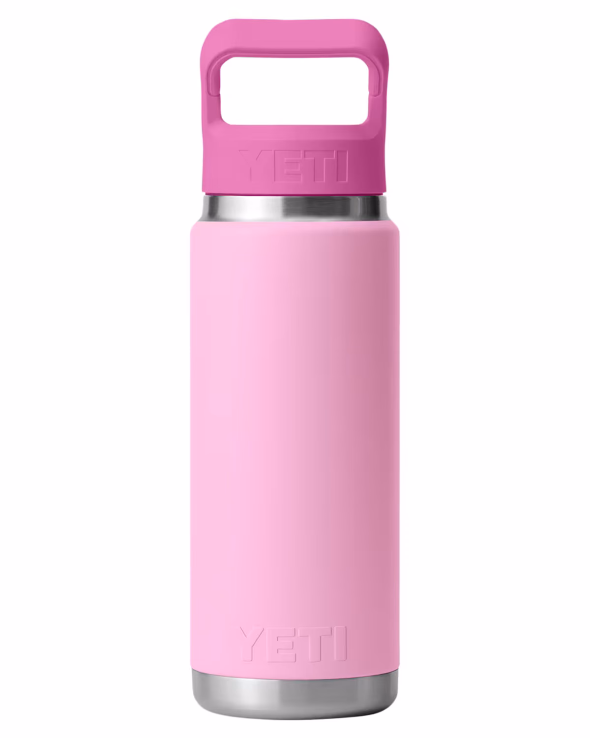 Custom YETI Rambler 18 oz Color-Matched Straw Cap, Power Pink / Wildflower
