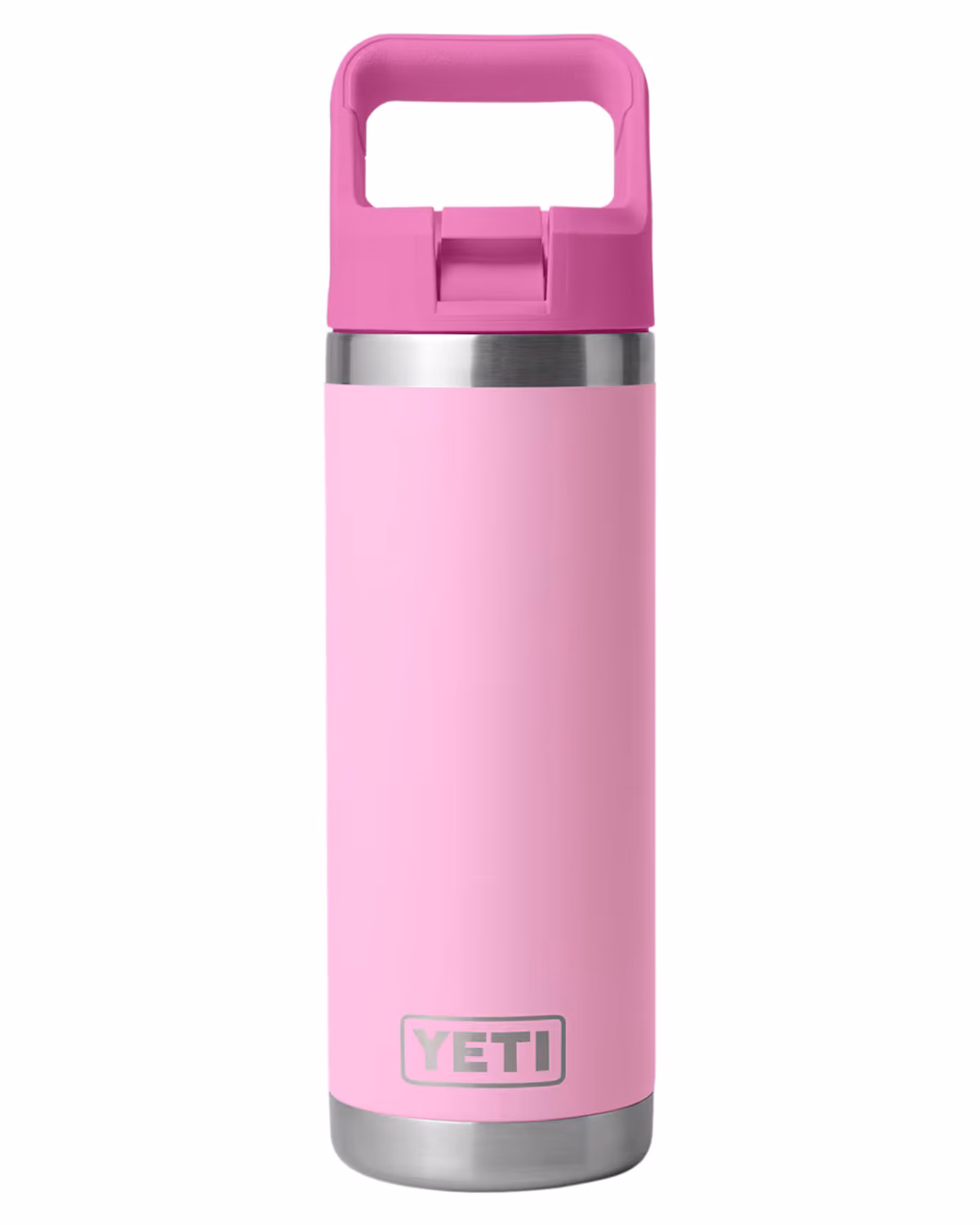 Custom YETI Rambler 18 oz Color-Matched Straw Cap, Power Pink / Wildflower